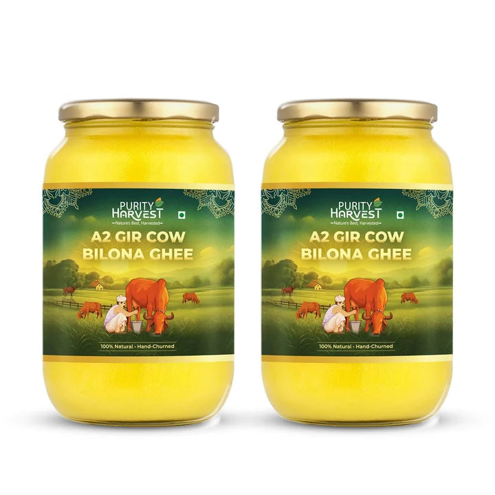 A2 Gir Cow Ghee 500ml | Crafted Using Traditional Vedic Bilona Method