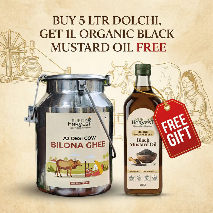 Premium Cow Ghee 1L | Bilona Cow Ghee