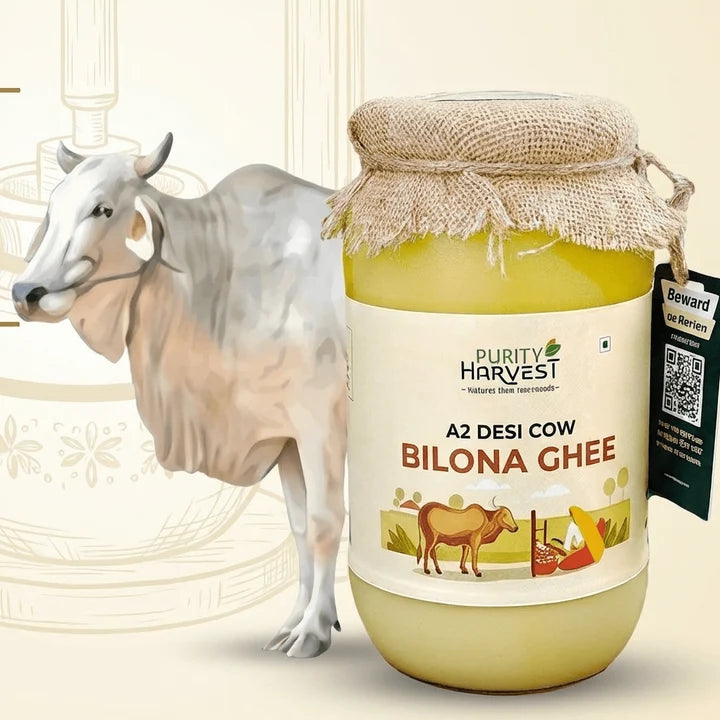 Premium Cow Ghee 1L | Bilona Cow Ghee